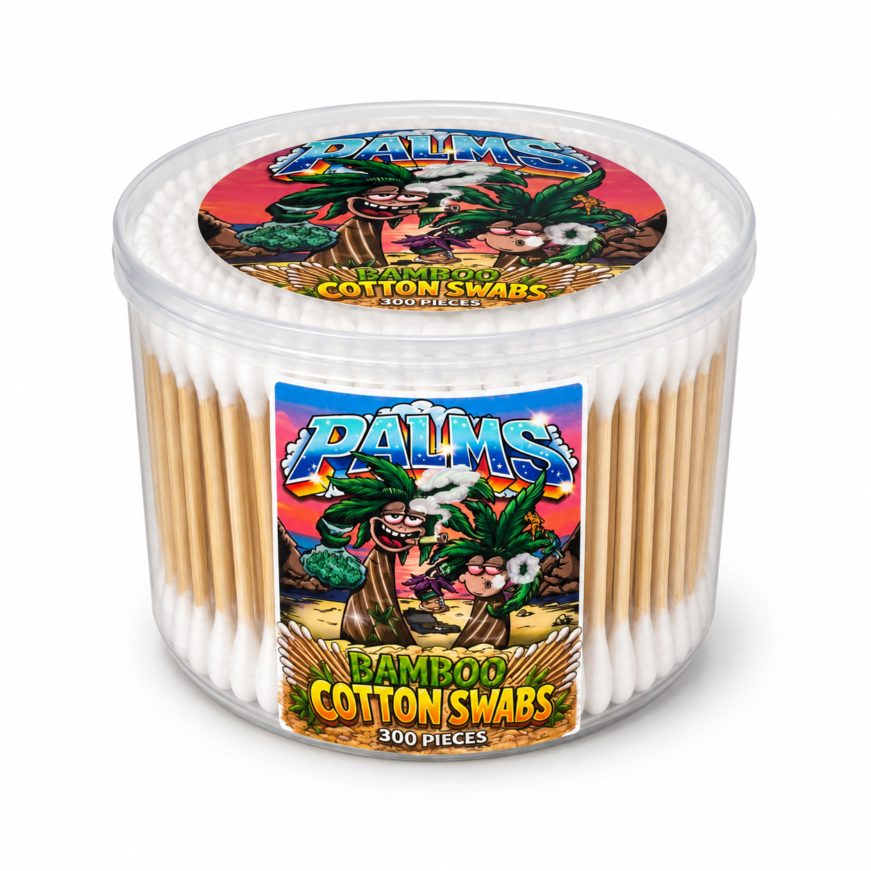 Palms Bamboo Cotton Swabs