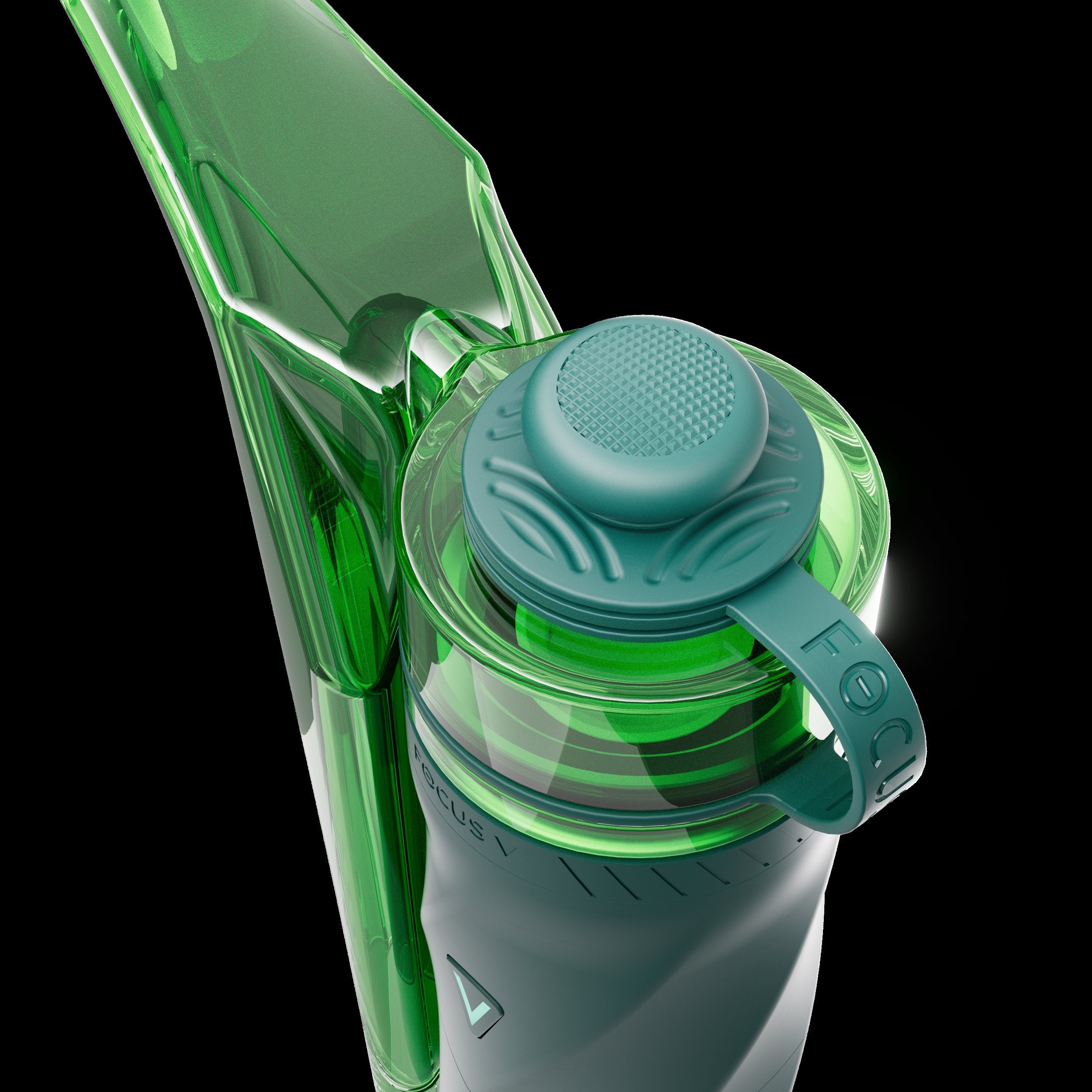 Focus V Aeris Bubbler - Green