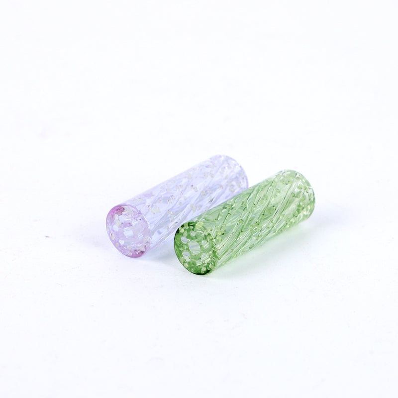 Glow in the dark Purple & Green 10mm